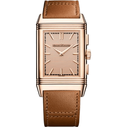 Reverso Tribute Chronograph Pink Gold / Pink