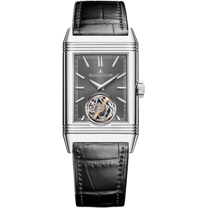 Reverso Tribute Tourbillon Stainless Steel / Grey