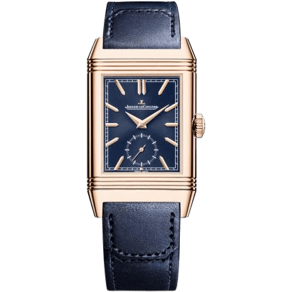Reverso Tribute Duoface Small Seconds Pink Gold / Blue