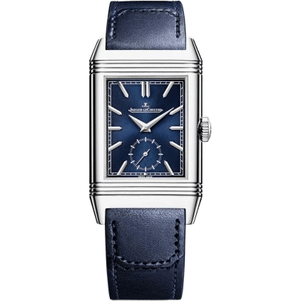Reverso Tribute Duoface Stainless Steel / Blue / Fagliano