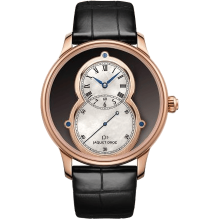 Grande Seconde 43 Onyx / Red Gold