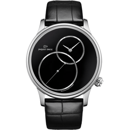 Grande Seconde 43 Decentree Onyx / Stainless Steel