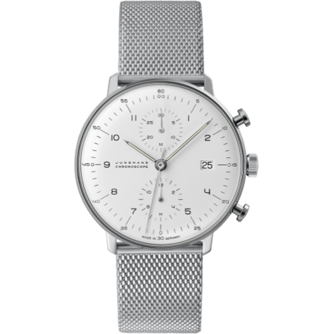 Max Bill Chronoscope Silver Bracelet