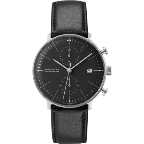 Max Bill Chronoscope Black Stick