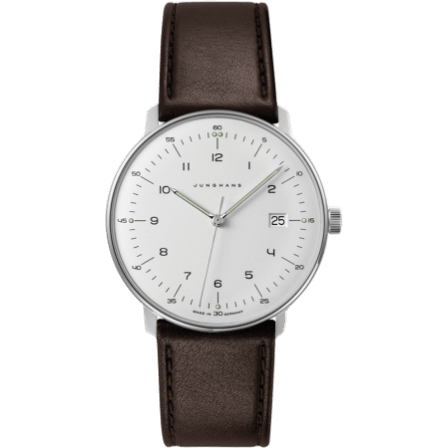 Max Bill Quartz Silver
