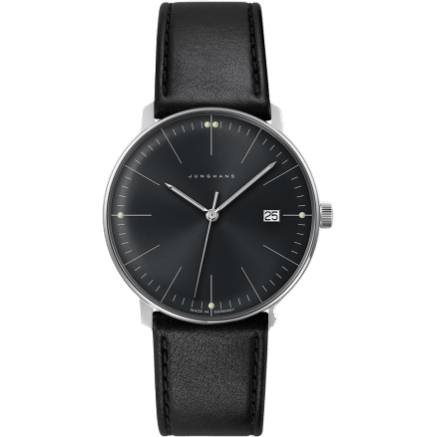 Max Bill Quartz Black Stick