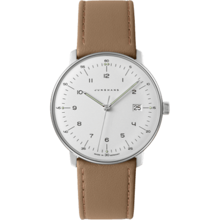 Max Bill Quartz Silver