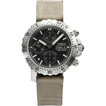 Phantom Chronograph Night Stalkers Edition Stainless Steel / Black