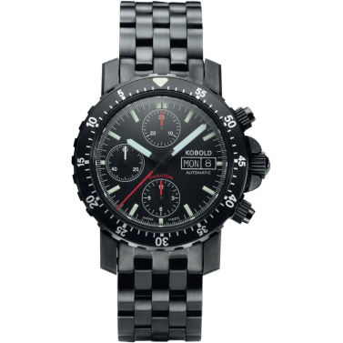 Phantom Tactical Chronograph DLC / Black / Bracelet