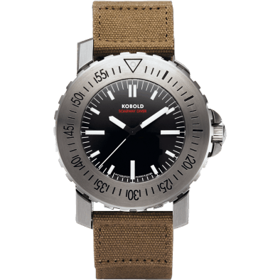 Soarway Diver Seal Stainless Steel / Black