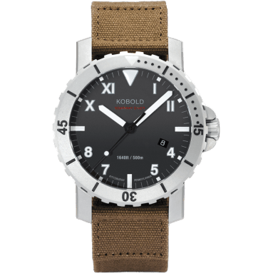 Soarway Diver Stainless Steel / Black