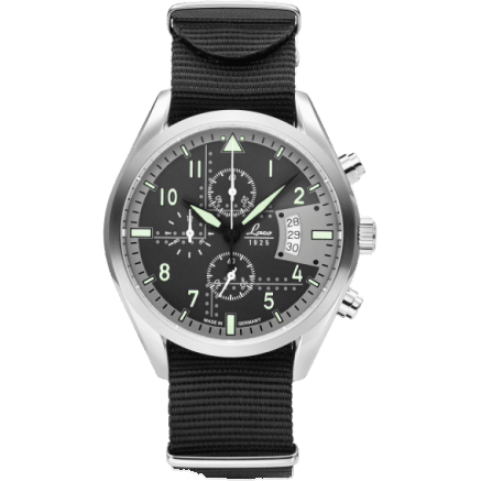 Chronographs Detroit / Stainless Steel / Black