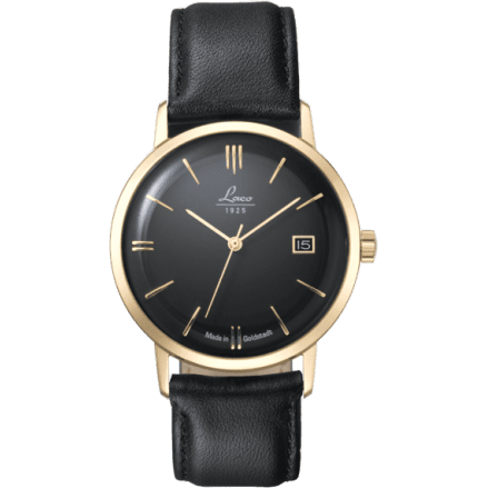 Editions Model Goldstadt-Watch / Stainless Steel / Black