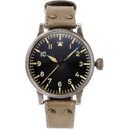 Pilot Watch Original Replika 55 Erbstück Stainless Steel / Black