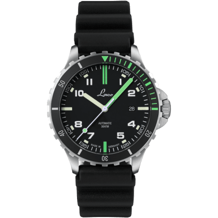 Squad Watch Amazonas / Stainless steel / Black