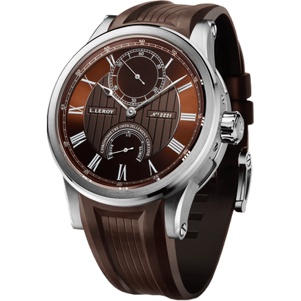 Automatic Deck Chronometer White Gold Brown