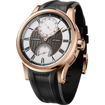 Automatic Deck Chronometer Pink Gold Grey-Silver