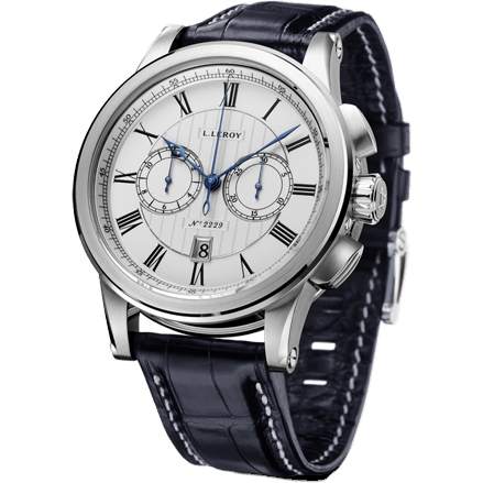 Automatic Deck Chronograph White Gold Silver