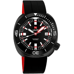 Tartaruga Scuba Diver Nero di Seppia Red