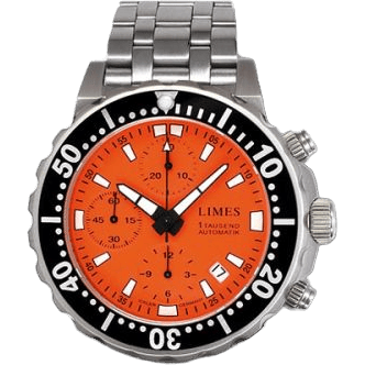 Endurance Chrono - Orange / steel bracelet