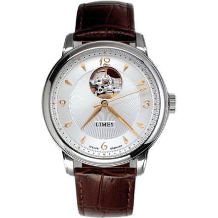 Pharo Open Balance - Two-tone / brown leather strap