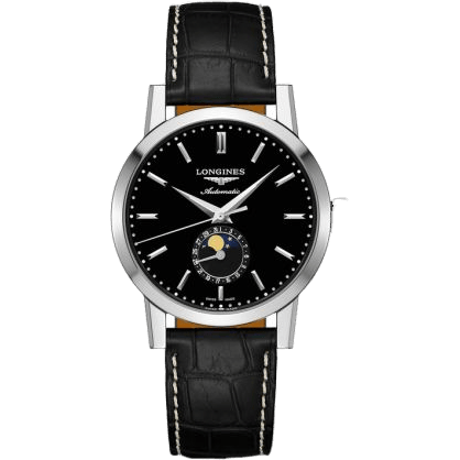1832 Moonphase 40 Stainless Steel / Black