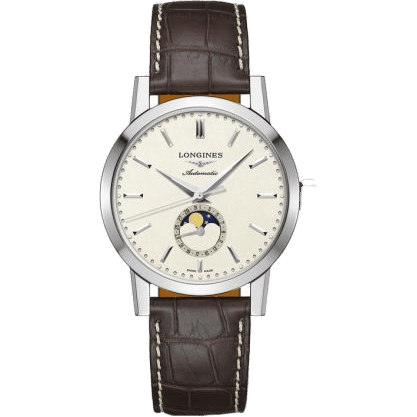 1832 Moonphase 40 Stainless Steel / Beige