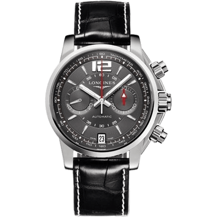 Admiral Chronograph Grey Leather