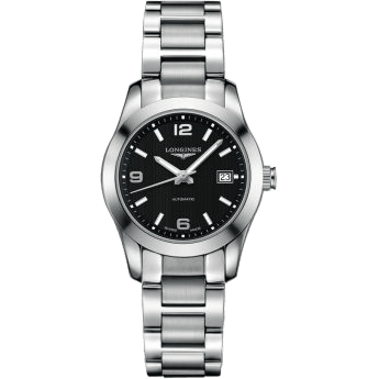 Conquest Classic Automatic 29.5 Stainless Steel / Black / Bracelet