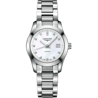 Conquest Classic Automatic 29.5 Stainless Steel / MOP / Bracelet