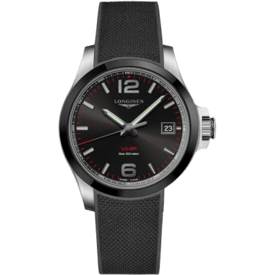 Conquest V.H.P. 41 Stainless Steel / Ceramic / Black / Rubber