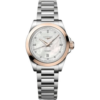Conquest 30 Stainless Steel - Pink Gold / MOP / Bracelet