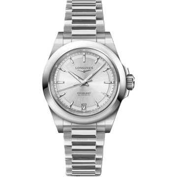 Conquest 34 Stainless Steel / Silver / Bracelet