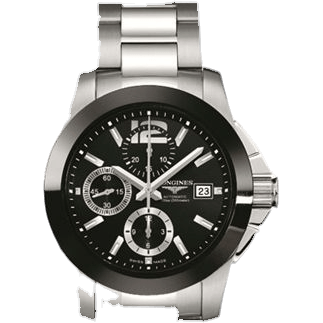 Conquest Chronograph Ceramic Bracelet