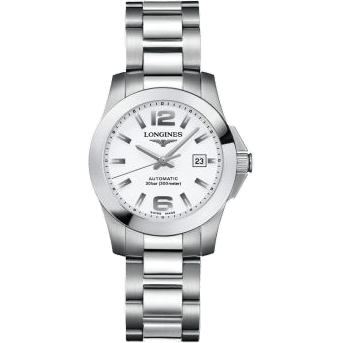 Conquest 29.5 Automatic Stainless Steel White