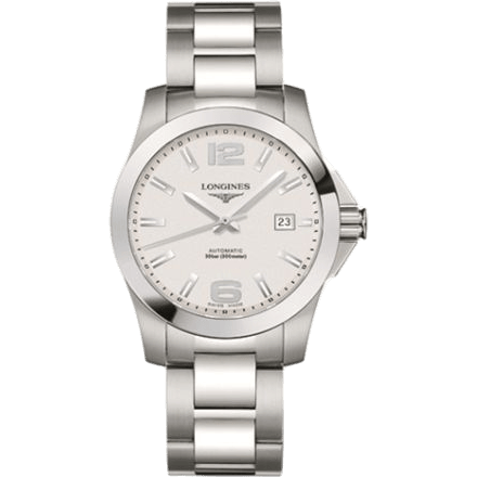 Conquest 39 Automatic Silver
