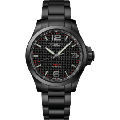Conquest V.H.P. 41 PVD / Carbon / Bracelet
