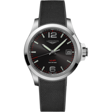 Conquest V.H.P. 41 Stainless Steel / Black / Rubber