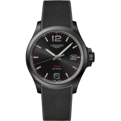 Conquest V.H.P. 43 PVD / Black / Rubber