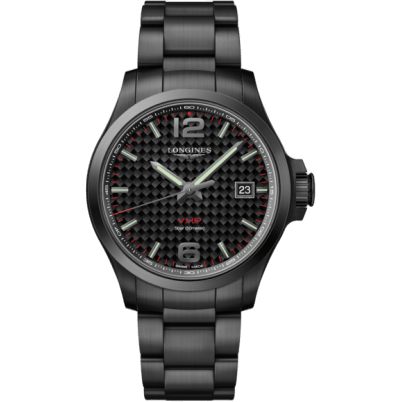Conquest V.H.P. 43 PVD / Carbon / Bracelet