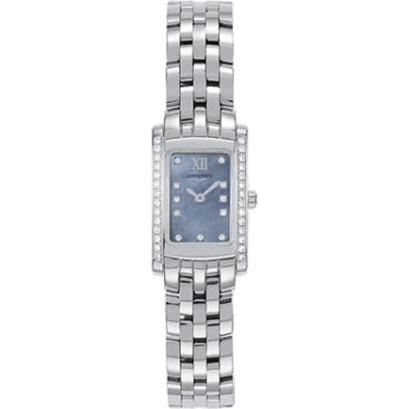 DolceVita 16 Quartz Stainless Steel Diamond Blue