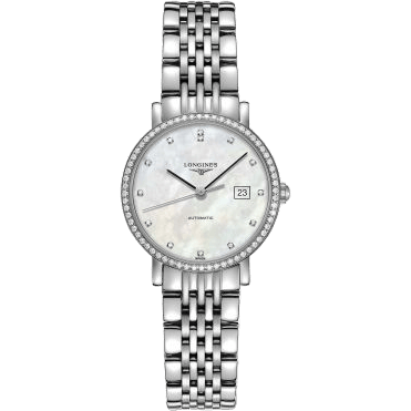 Elegant Collection Automatic 29 Stainless Steel / Diamond / MOP / Bracelet