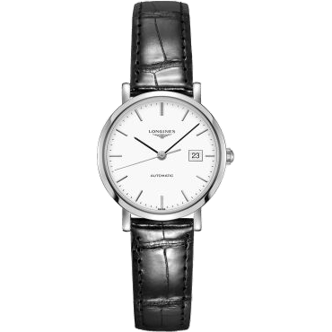 Elegant Collection Automatic 29 Stainless Steel / White / Strap