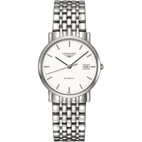 Elegant Collection 34.5 Automatic Stainless Steel / White / Bracelet