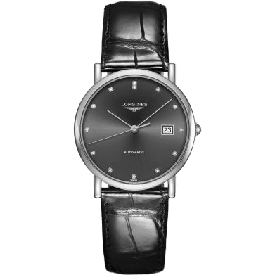 Elegant Collection 34.5 Automatic Stainless Steel / Grey / Strap