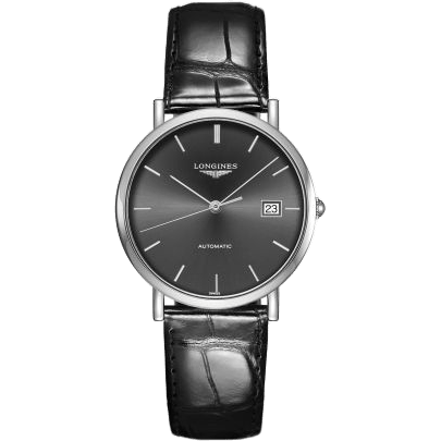 Elegant Collection Automatic 37 Stainless Steel / Grey / Strap