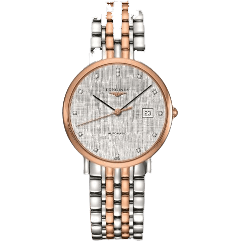 Elegant Collection Automatic 37 Stainless Steel / Red Gold / Silver