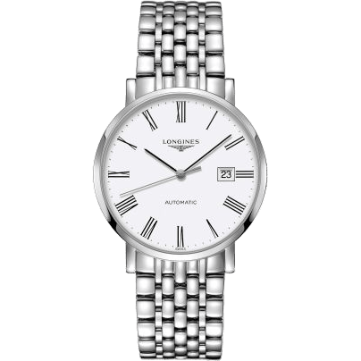 Elegant Collection Automatic 39 Stainless Steel / White / Bracelet