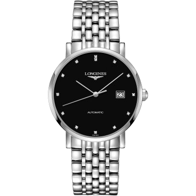 Elegant Collection Automatic 39 Stainless Steel / Black / Bracelet