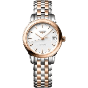 Flagship 26 Automatic Stainless Steel - Red Gold / White / Bracelet